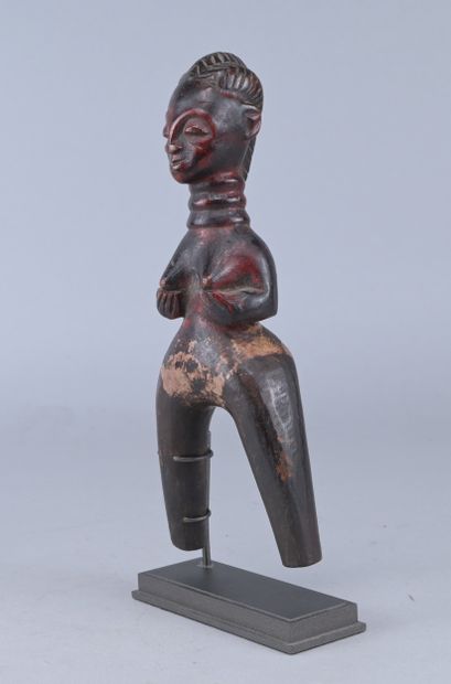 Baule anthropomorphic stone spear - Ivory...
