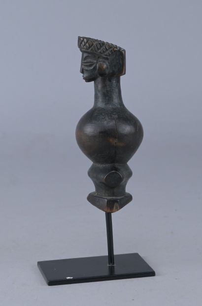 Anthropomorphic Chokwe whistle - DR Congo...