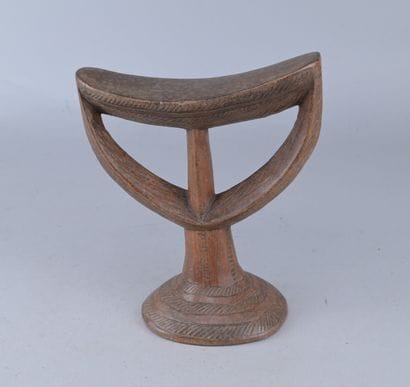 Wooden headrest - Horn of Africa, probably...