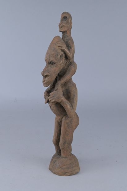 Sepik - Papua New Guinea - male figure with...