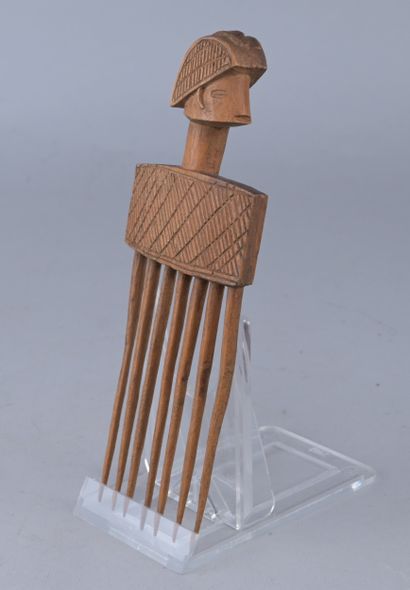Chokwe (Tshokwe) Lwena comb - Angola / DR...