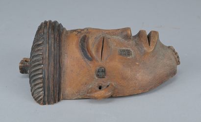 Chokwe Carved Wooden Mask, Early 20th Century

African...