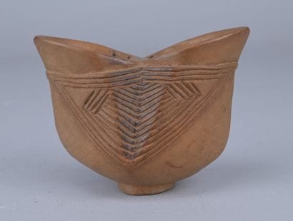 Suku Carved Wooden Cup, Congo, 20th century

A...