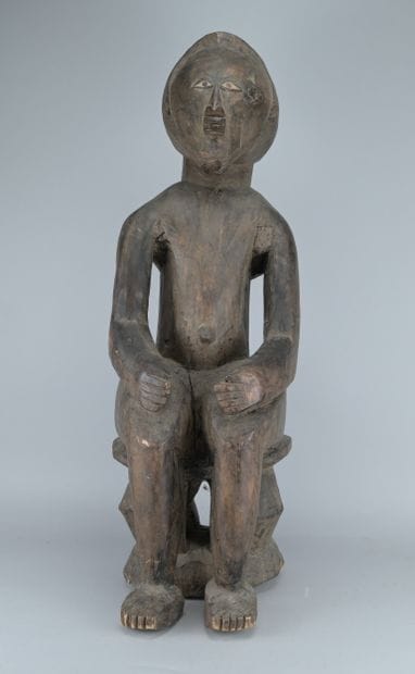 Large Seated Songye-Luba Figure, 20th century

A...