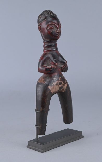Baule anthropomorphic stone spear - Ivory...