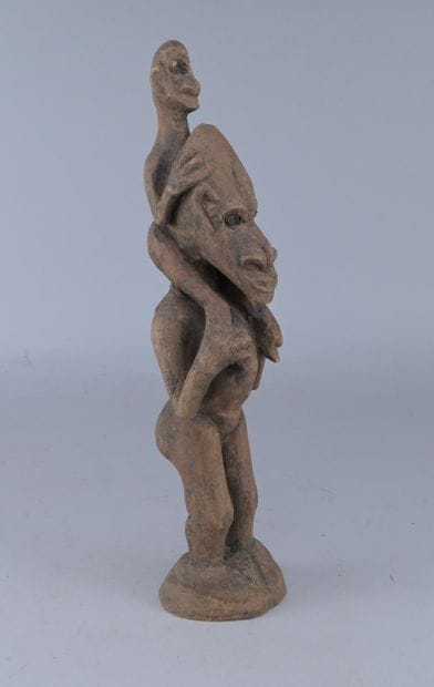 Sepik - Papua New Guinea - male figure with...