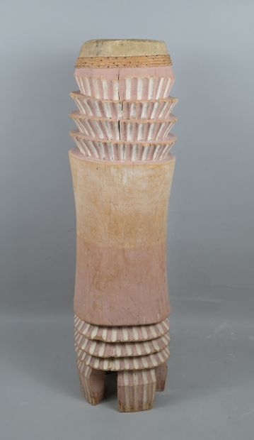 Mongo ceremonial drum - Democratic Republic...