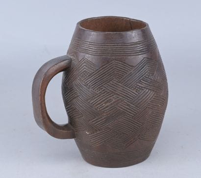 Kuba Wooden Bowl, Democratic Republic of...