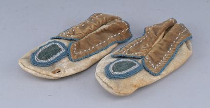 Beaded Native American Moccasins

A pair...