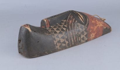 Polychrome Biombo Mask, Congo

An elongated...