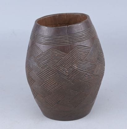 Kuba Wooden Bowl, Democratic Republic of...