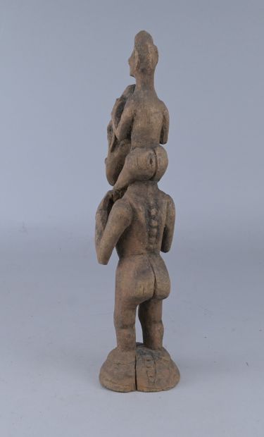 Sepik - Papua New Guinea - male figure with...