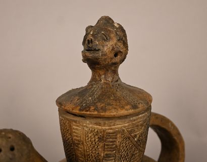 Cruche Luba anthropomorphe – RD Congo – première...