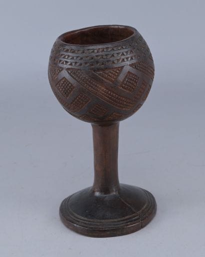 Kuba Bowl on a Foot, Democratic Republic...