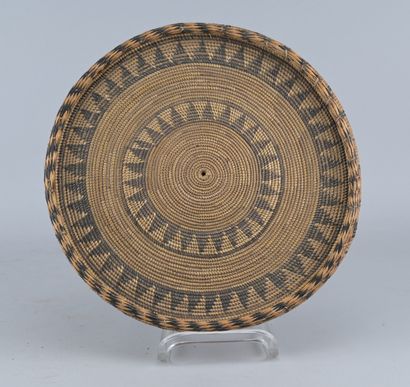 Tutsi Basket with Lid, Rwanda

A covered...