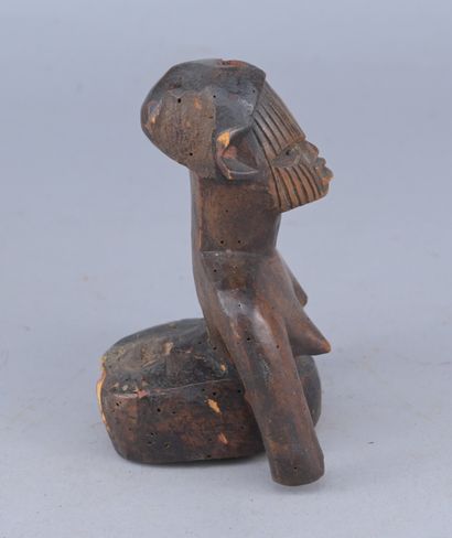 Bembe Wooden Female Bust, Congo

Small wooden...