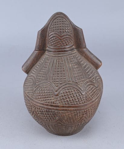 Powder horn - Kongo, DR Congo - early 20th...