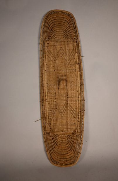 Tetela-Mbesa war shield, DR Congo, wood and...