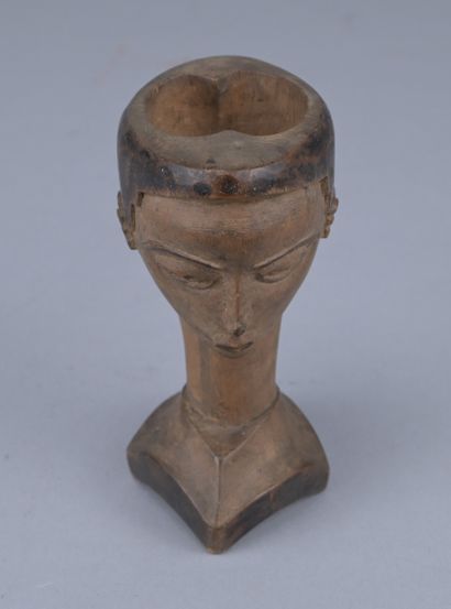Anthropomorphic Kuba Cup, Congo, 20th century

A...