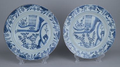 Pair of Blue-and-White Chinese Plates

Pair...