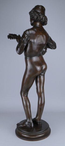 Paul Dubois – Florentine Singer in Bronze

Bronze...