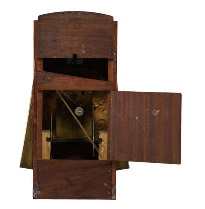 Pendule « Moulin » par Gustave Serrurier-Bovy,...