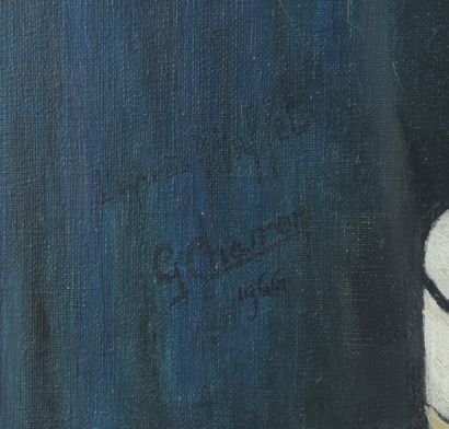 Guy Charon, d’après Dubuffet, 1966

Peinture...
