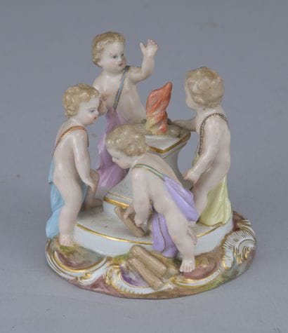 Meissen porcelain group, late 19th century

A...
