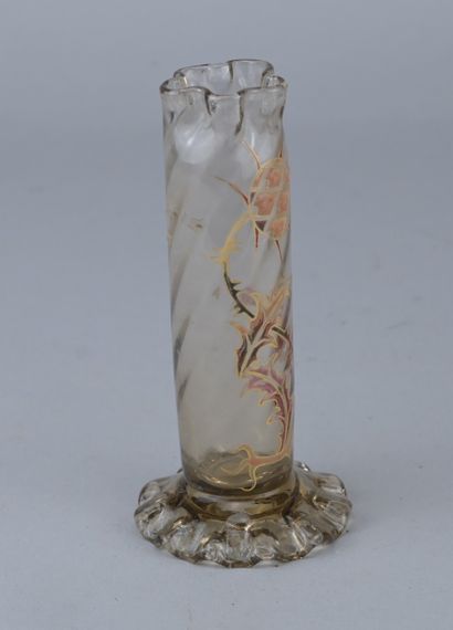 Émile Gallé – Thistle Vase, 19th century

A...