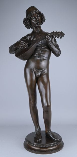 Paul Dubois – Florentine Singer in Bronze

Bronze...
