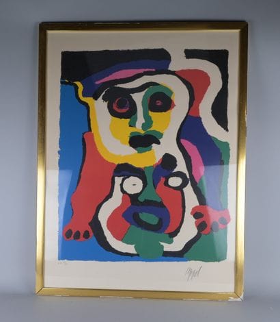 Karel Appel, color lithograph, Artist’s Proof...