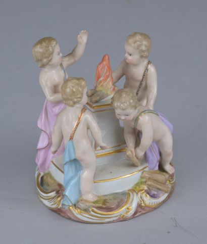 Meissen porcelain group, late 19th century

A...