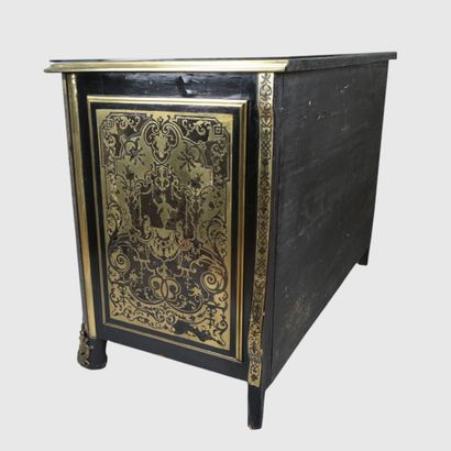 Period Louis XIV Boulle Chest of Drawers,...