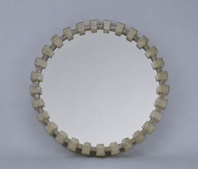 Hillebrand Circular Lucite Mirror, 1970s

A...