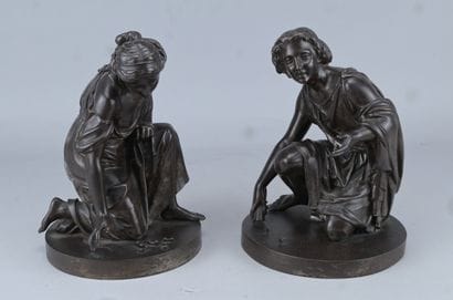 Pair of Cast-Iron Figurines – 19th Century

A...