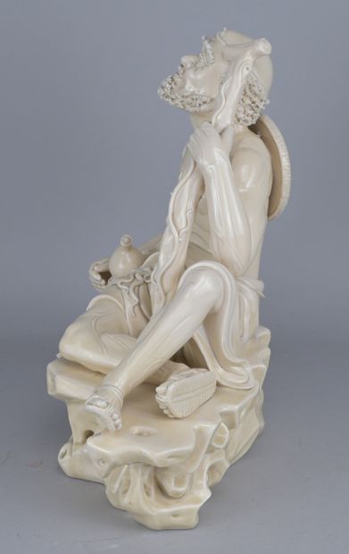 Li Tieguai in White China Porcelain

Chinese...