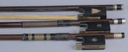 Trois archets de violon, Tourte et Lupot

Lot...