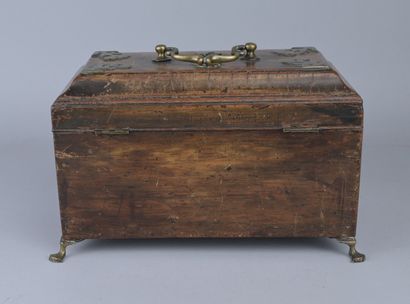 Coffret en bois et laiton, XIXe siècle

Coffret...