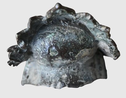 Bronze head of a Buddhist deity, Ming dynasty

Bronze...