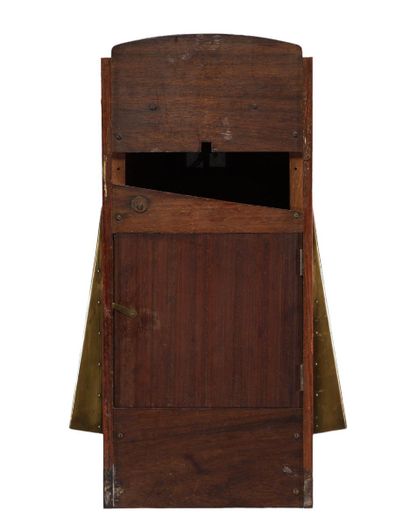Pendule « Moulin » par Gustave Serrurier-Bovy,...