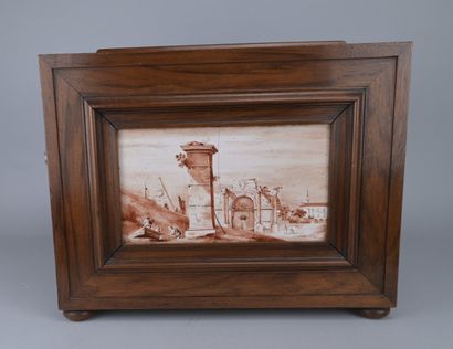 18th century – Italian cabinet, Castelli...