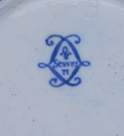 18th-Century Sèvres – Cup and Saucer, Louis...