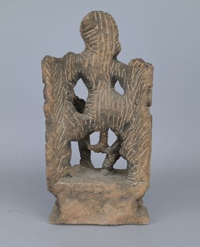 Carved Stone Sarasvati – India, 19th century

An...