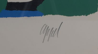Karel Appel, color lithograph, Artist’s Proof...