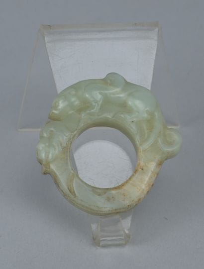 Chinese Jade Archer’s Ring, 19th Century

A...