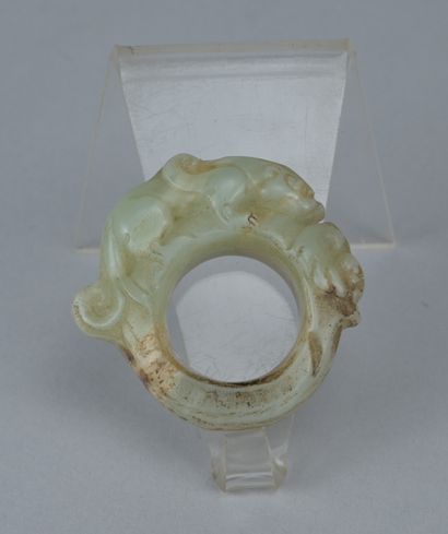 Chinese Jade Archer’s Ring, 19th Century

A...