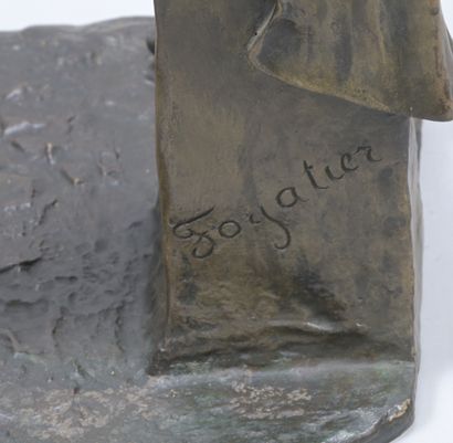 Fogatier – Chained Man, bronze, 19th century

A...