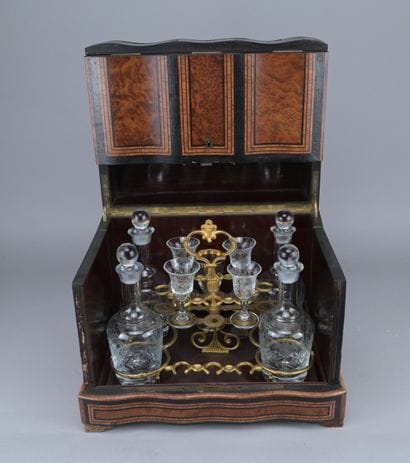 Napoleon III-era liqueur cabinet, 19th century

An...