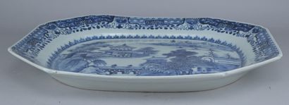 Large Blue-and-White Chinese Plate, Qianlong

Large...