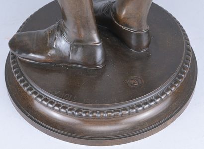 Paul Dubois – Florentine Singer in Bronze

Bronze...
